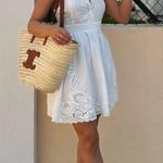 ZARA  White Lace Halter Dress mini dress lace Bohemian Summer Casual vacation  Photo 3