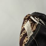 Tiganello Black Leather Shoulder Bag Classic Purse Photo 10