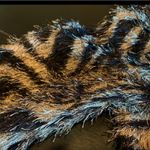 Shaggy cropped jacket zebra print size M Size M Photo 12