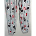Kensie Women's Pajama Set French Bulldog Christmas Print Red Long Sleeve MED NWT Photo 7