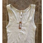 SKIMS Cotton Rib Tank Bone Size Large Photo 2