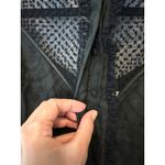 Alexis Evarra Black Sheer Lace Midi Dress XS NWT $975 Photo 7