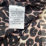 Ali & Kris  leopard print blouse.  Size Small. Photo 4