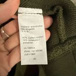 Naked Wardrobe  Olive Green sweatshirt dress medium Photo 3