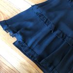 EXPRESS  black silk midi skirt Photo 2
