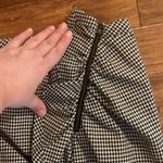 ALC Frank A.L.C. Houndstooth ruffle‎ mini skirt Photo 4