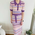 Kate Spade Y2K multi-stripe polo knit dress Photo 0