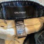 EXPRESS Distressed Girlfriend Cropped Denim Jeans 2 Photo 3