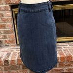 Celebrity Pink  Y2K VTG Dark Blue A-Line Mini Skirt w/ Buttons / 7 Juniors / EUC Photo 5