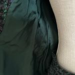 Saint Laurent Green Plaid Wool Midi Skirt Suit by Yves Encore made France Sz 12 Photo 11