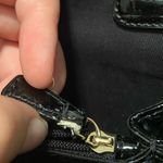 Loft Ann TAYLOR  Faux Alligator Clutch Purse goldtone Metal Strap Photo 5