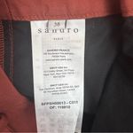 Sandro  Paris Women’s Eddie Paperbag Pleated High Waisted Shorts Size 6/Fr 38 Photo 4