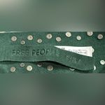 Free People NWT  Gemini Hip Belt / Green Buffalo‎ Suede Leather Size S / M Photo 3