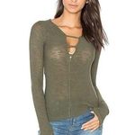 Free People Bae Bae Top in Green Size XS Photo 0