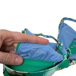 Aerie Green Floral Triangle Bikini Top Preppy Summer Beach Pool NWT Womens XL Photo 3