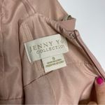 Jenny Yoo Farrah Ruffle Chiffon Gown Pink Size 8 Photo 3