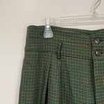 Cider High Waist Gingham Wide Leg Pants Grandpa Core Green Tan NWT Sz Large Photo 9