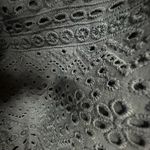 Laundry by Shelli Segal Lace Up Side Eyelet Shorts Navy Blue Size 8 Photo 5