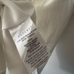 Outcast Ivory White Satin Cinched Draped Skirt Adjustable Size XXS Photo 7