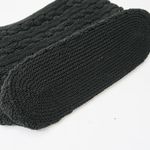 Vintage 90s Black Crochet Shoulder Bag Photo 5