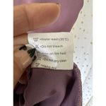 Reoria Halter High Round Neck Stretchy Racerback Leotard Bodysuit Snap Closure S Purple Photo 8