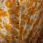 Terra & Sky  Yellow Floral Button Down Shirt size 3X Photo 2