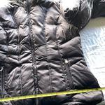 Calvin Klein  Gray Silver Brown Faux Fur Hood Women’s Sz XL Puffer Coat Photo 5