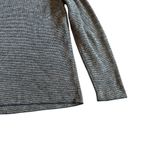 COS  Navy White Pullover Sweater 100% Cotton Crew Neck Stretch Size Small Women's Photo 9