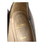 Christian Louboutin VTG Brown slip on tassel leather loafers. 100% Authentic Photo 5