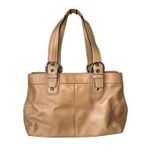 Coach  Y2K  Large Soho Tan Leather Tote Purse Photo 2