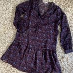 Loft Drop-Waist Floral Dress, Petite Photo 0