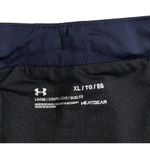 Under Armour  Heat Gear Loose Size XL Womens Lined Running Shorts Gray Blue Photo 7