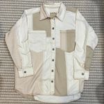 Free People We The Free Ivory Mountain Roads Shirt Photo 3