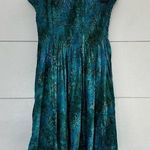 Spicy Bambu Women’s One Size Antik Boho Mini Dress Cover Up New NWT Bohemian Blue Photo 0