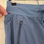 Athleta  Trekkie Jogger Cottage Blue Joggers Pants Size 8 Womens Ripstop Mid-Rise Photo 5