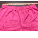 Juicy Couture  Pink Satin Sleep‎ Pants Large Rhinestone Logo Lounge Glam Y2K Photo 3