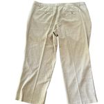 Avenue Studio Women's Beige Dress Pants‎ Size 22P Pleated Front Cuffed Hem Photo 9