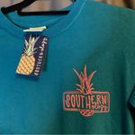 Bless Your Heart Long Sleeve Southernology Sassy Tee Blue Photo 1