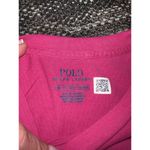 Ralph Lauren Polo  Y2K XS baby tee Women Beaded Pink T-Shirt RL POLO 1967 XS‎ Photo 5