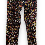 Aerie  Offline Goals‎ High Waisted Black Multicolor Abstract Leggings Size S Photo 0