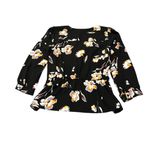 Halogen 3/$15  faux wrap peplum top Photo 4