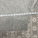 ZARA NWT Cropped Knit Sweater In Gray Size Large Photo 6