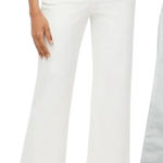 J.Crew  High Rise Wide Leg Crop Jeans White Size 25 Petite Photo 0