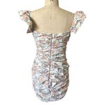 House Of CB  London Kara Pleated Cotton Dress With Floral Print Size 1+/ 10-12 Photo 5