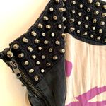 Studded Floral Print Silk Dress by Sheri Bodell Photo 8