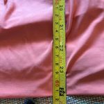 The Limited  Y2K Orange Tank Top Vest with V-Neck Pleat Detail SZ M Ribbed Silk Photo 7