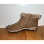 Easy Spirit Boots Womens Size 8 Brown Sevance 2 Faux Fur Ankle Side Zip SEVANCE2 Photo 4