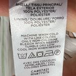 Ann Taylor NWT‎  Striped Ruffle Neck Long Sleeve Blouse Top Size Medium Photo 7