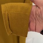 H&M Mustard Split Step Hem Sweater Small Photo 2