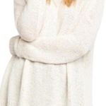 Show Me Your Mumu Anya Knit Long Sleeve Pullover Sweater Cream White Women's S Photo 0